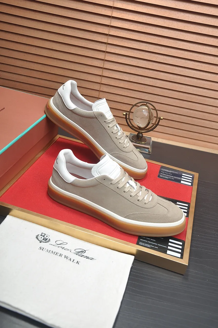 Men's men's shoes 💰540💶【𝐥𝐨𝐫𝐨 𝐏𝐢𝐚𝐧𝐚】lp classic loafers, an Italian treasure brand, the only brand that can match Hermès! Only after wearing it do we realize that we cannot let down our feet. The upper is imported cashmere, the lining of water-dyed cowhide ➕ the cowhide feet, the official original glass rubber outsole, and the pendant. Exclusive original packaging (tag ➕ brand paper ➕ outer box ➕ hand bag) code number: 38-45